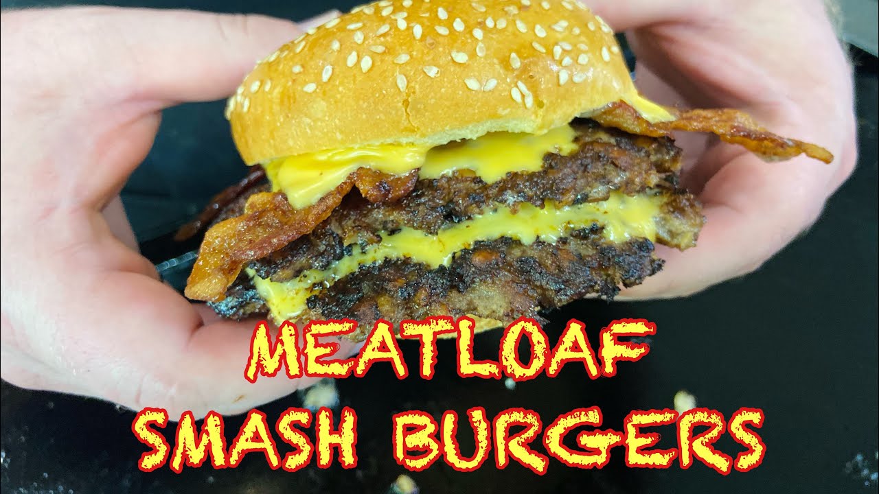 Meatloaf Smash Burger Recipe | BLACKSTONE GRIDDLE RECIPES