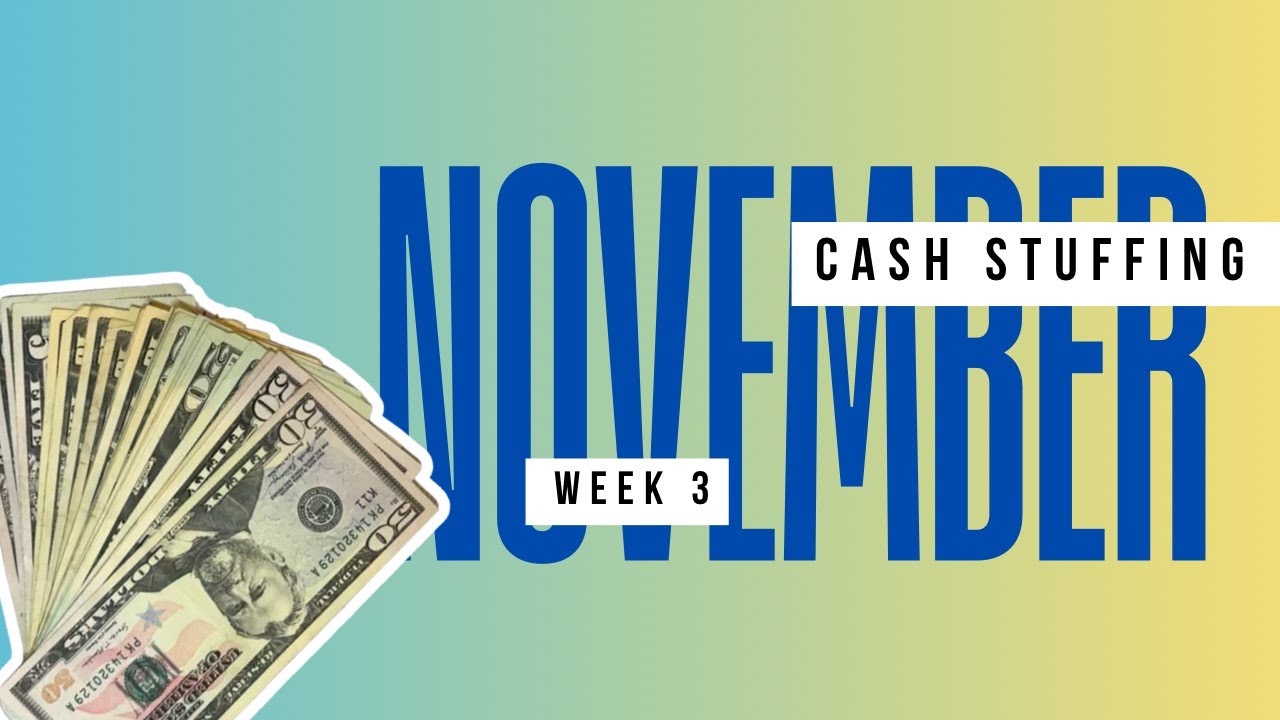 November Week 3 Cash Stuffing l Low Income