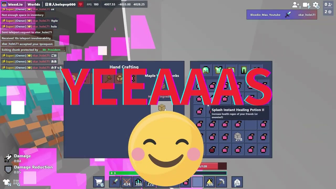 Holepvp with M-lt1 player