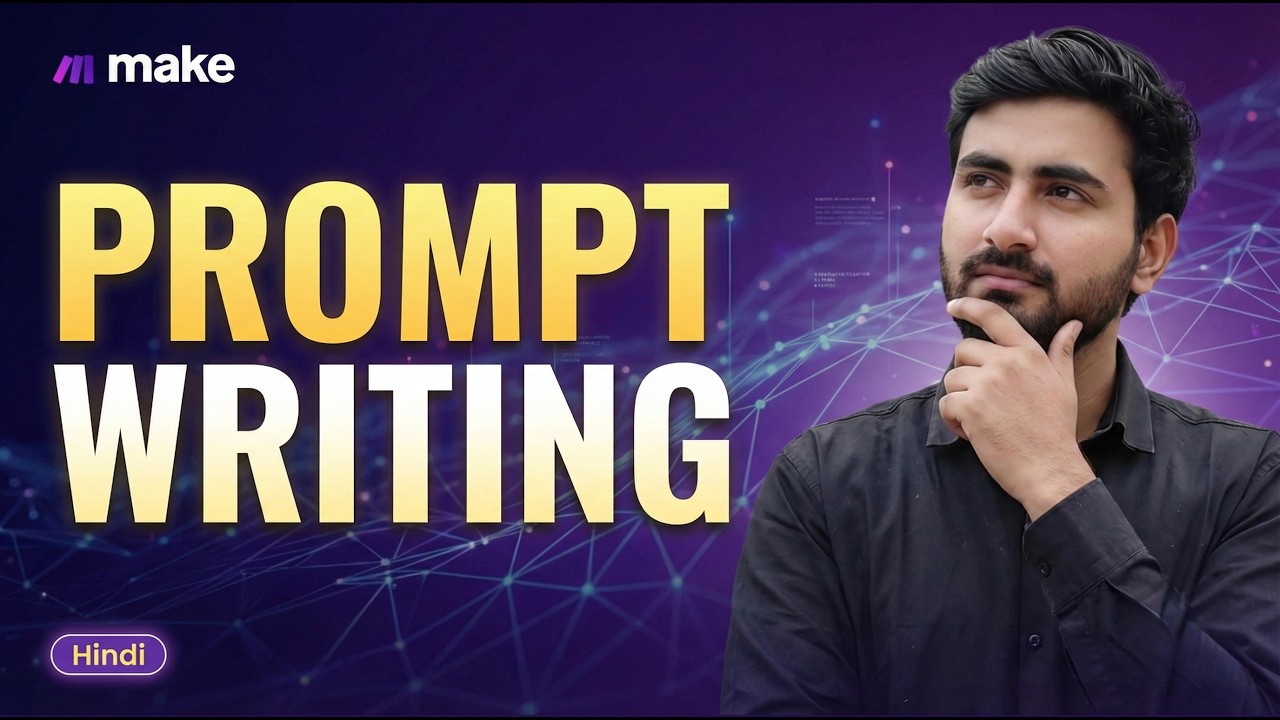 Prompt Writing for Automation (LLMs Explained) | Make.com Full Course in Hindi (Ep - 2)