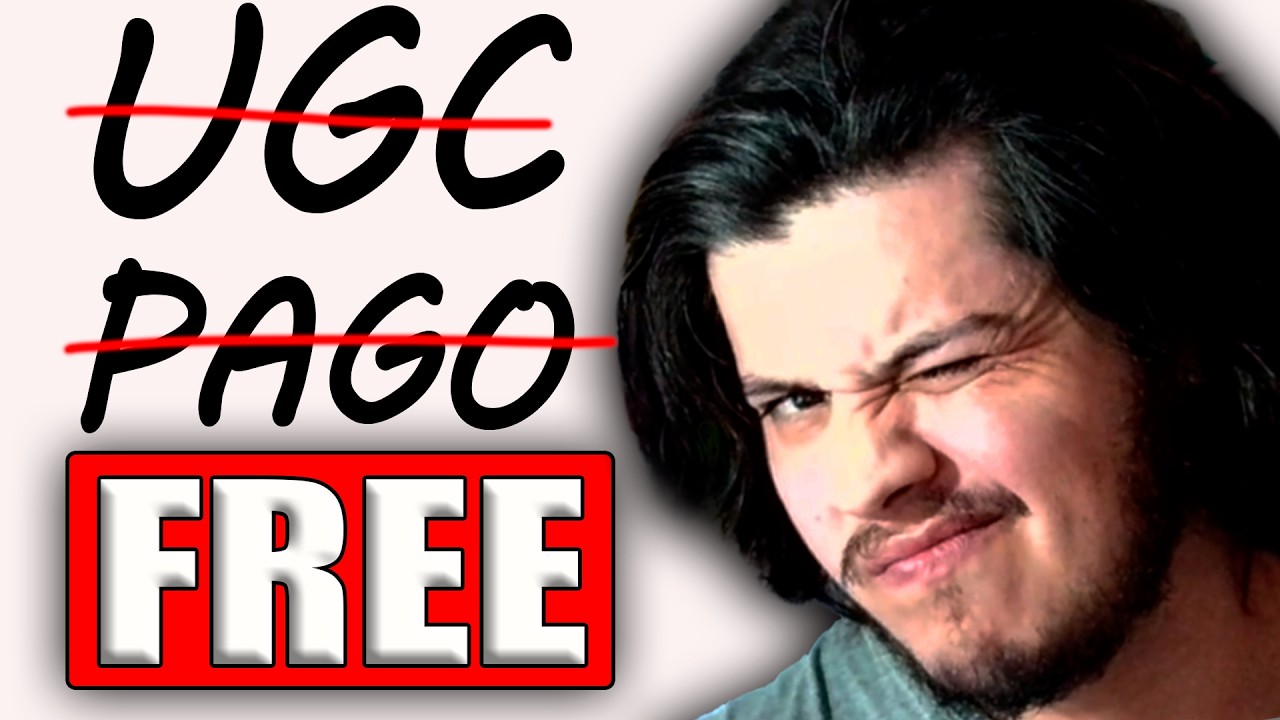 Descobri o jeito de fazer criativos UGC virais com 2 bot&otilde;es (GR&Aacute;TIS)