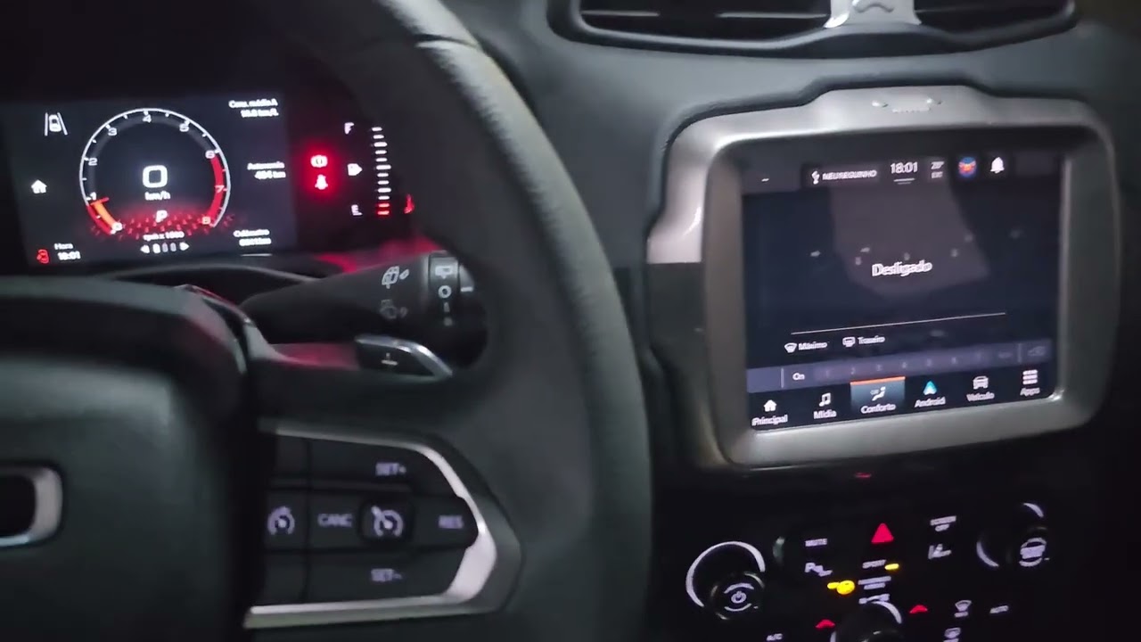 Trocando painel de instrumentos Jeep Renegade