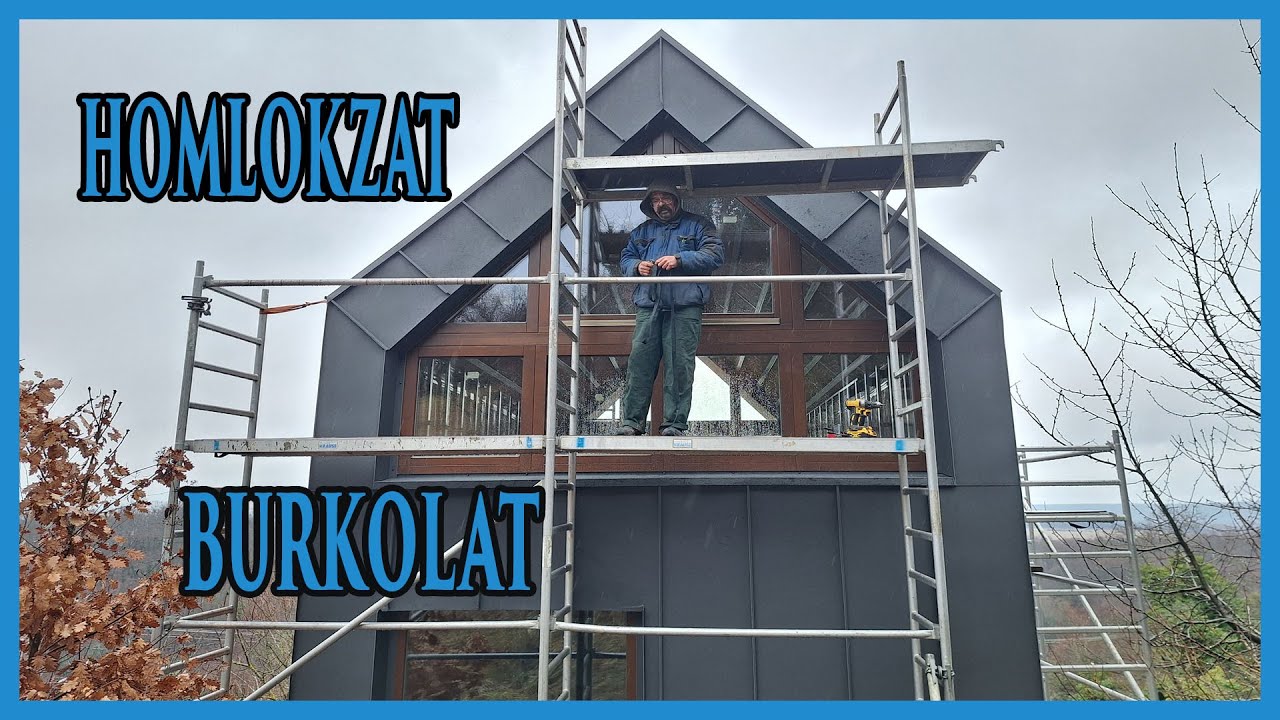 Állókorcos Homlokzat Burkolás