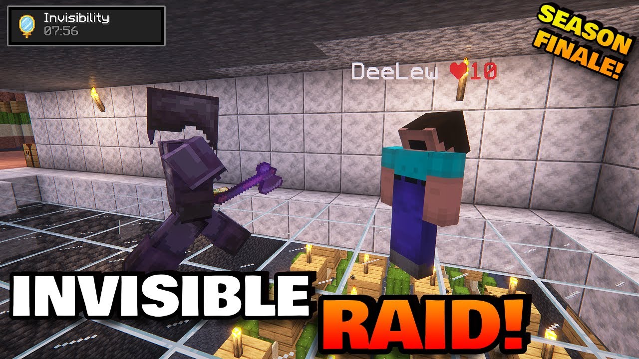 First Ever INVIS RAID in Minecraft Factions! 