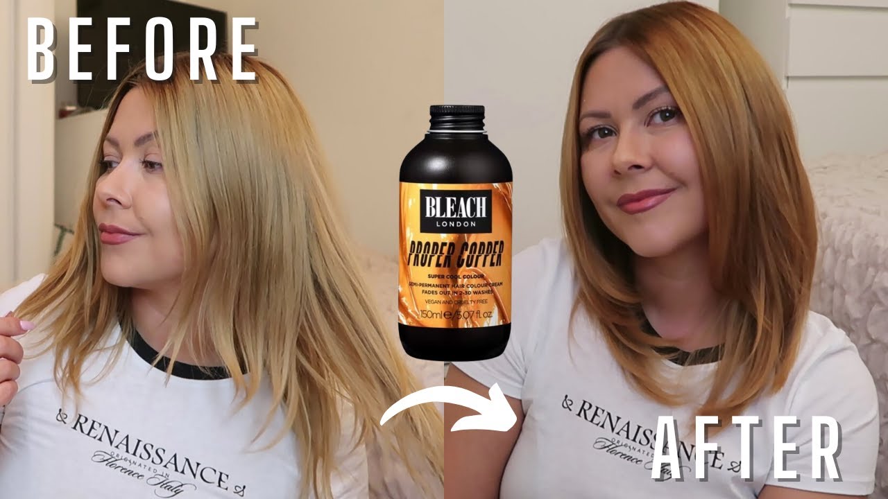 BLEACH LONDON COPPER Colouring Hair Cream: How To Use It