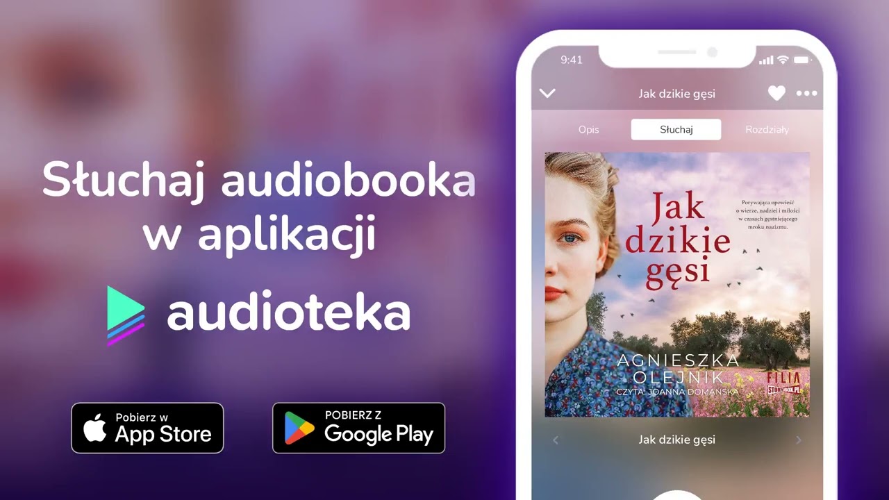 Jak dzikie gęsi - audiobook |  Agnieszka Olejnik (czyta Joanna Domańska)