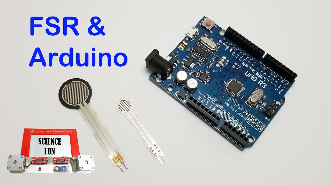 Как использовать резисторы, чувствительные к силе (FSR), с Arduino — простое руководство по испол...
