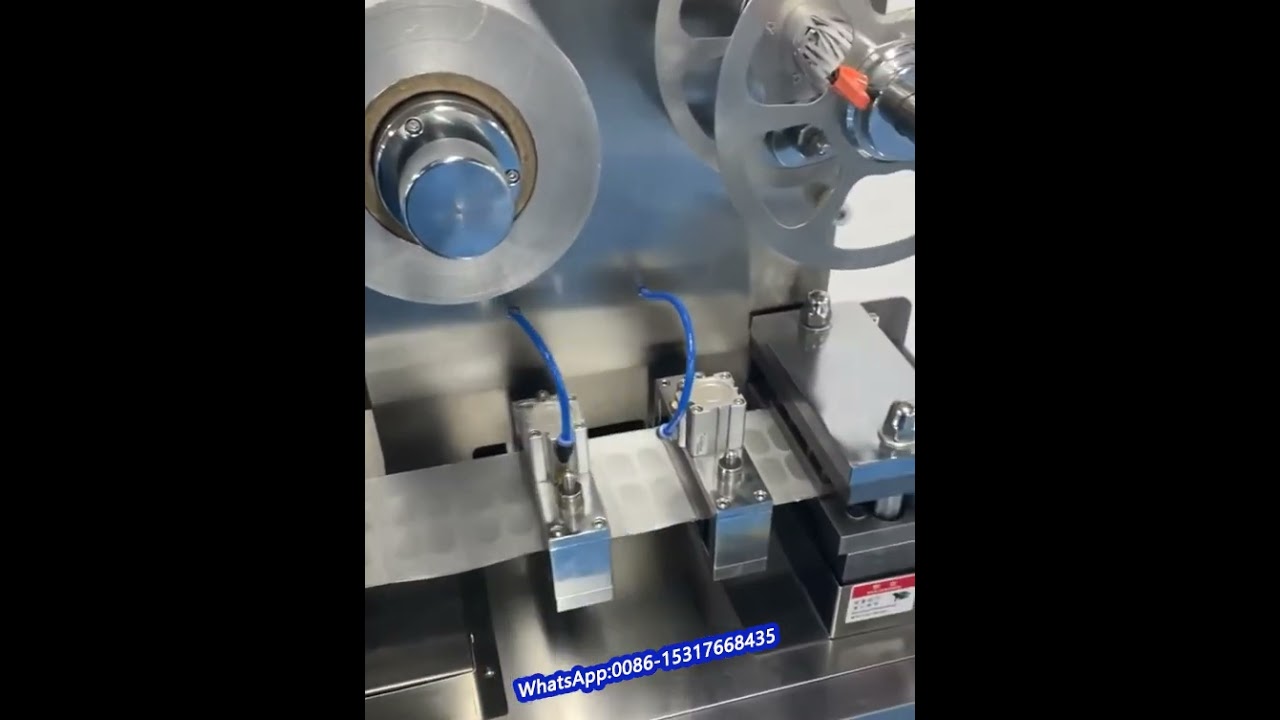 thermoforming blister packaging machine DPP-90R Blister Packing Machine #pharmaceutical