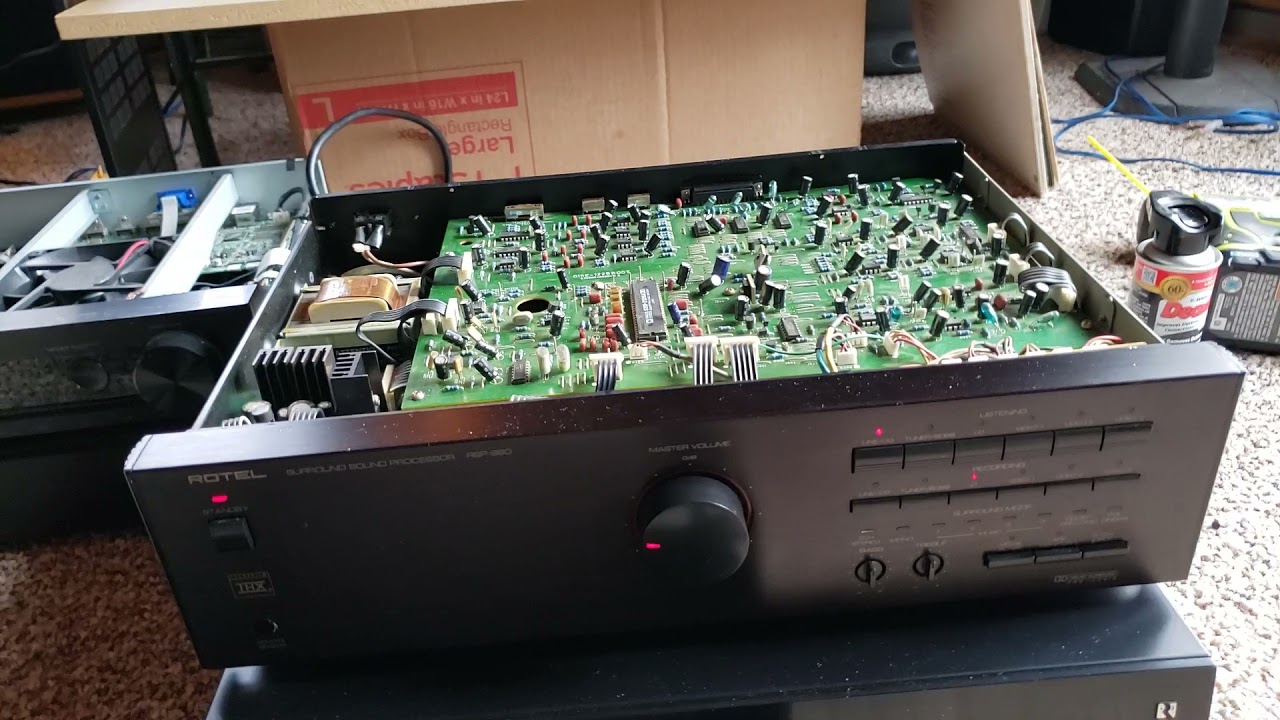 rotel rsp-980 preamplifier processor