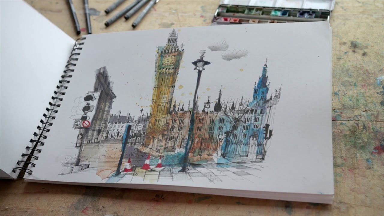 Ian's quick sketchbook tour