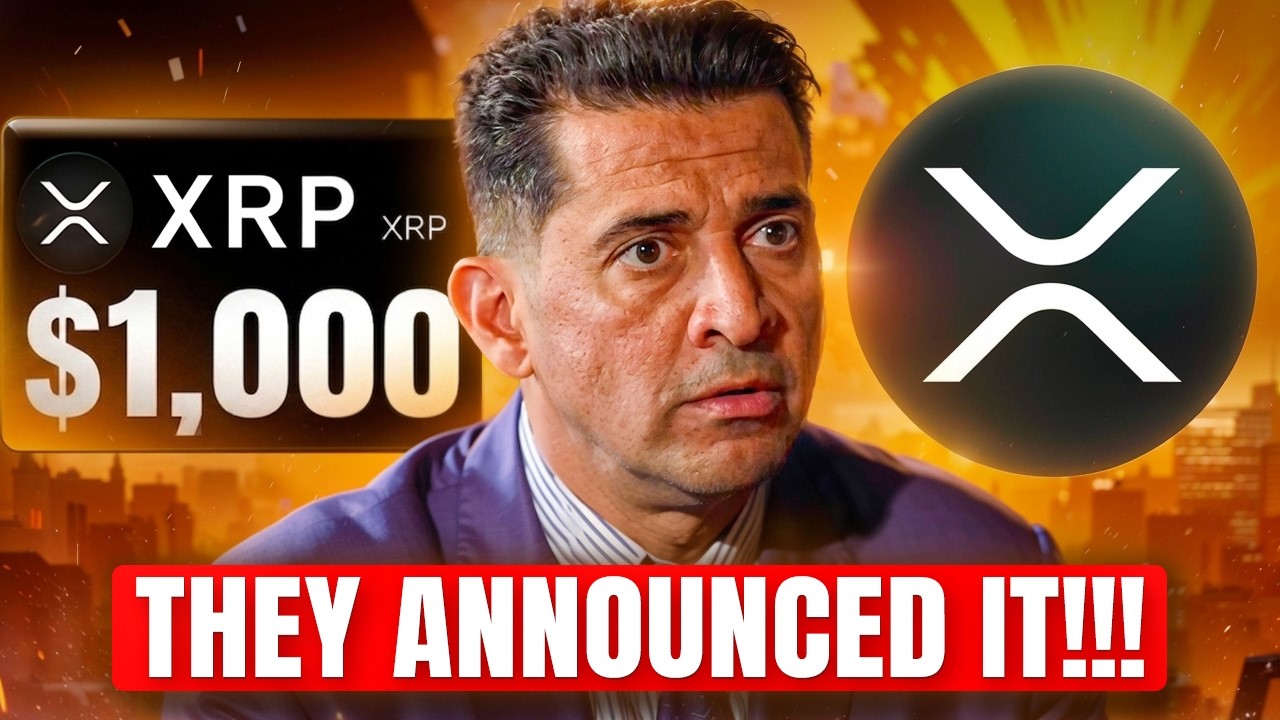 $1000 XRP PRICE JUST ANNOUNCED ON LIVE TV!?! (HUGE XRP PREDICTION)