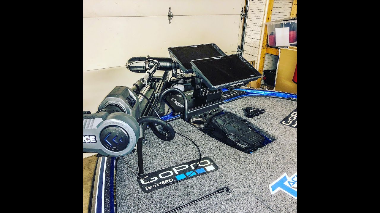 Precision Sonar Custom Mount/Dual Lowrance HDS 16