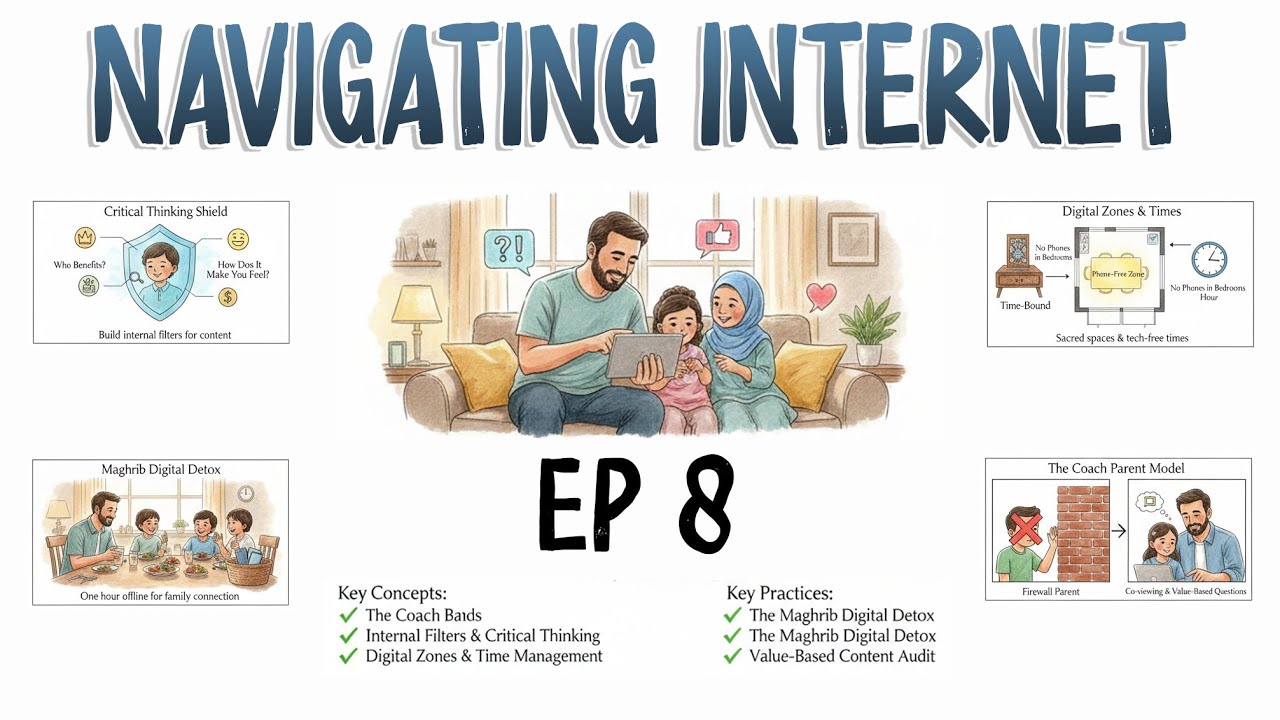 Their First Content Filter is YOU | Ep 8 | Digital Citizenship the Islamic Way