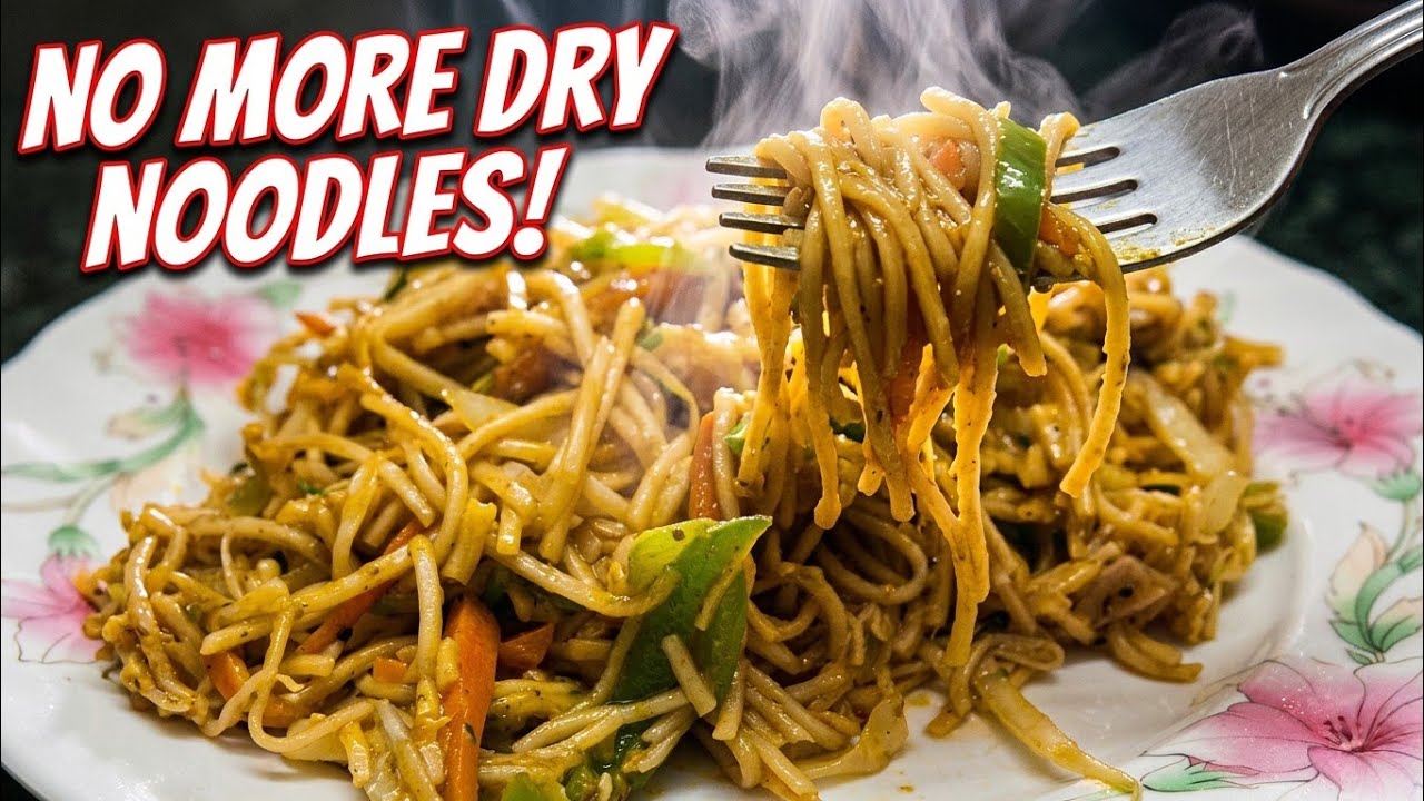 The SECRET to Making Juicy Desi Style Noodles at Home! 🍝🔥