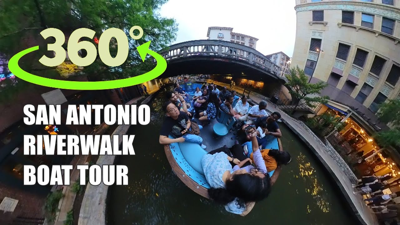 SAN ANTONIO RIVERWALK BOAT RIDE 360