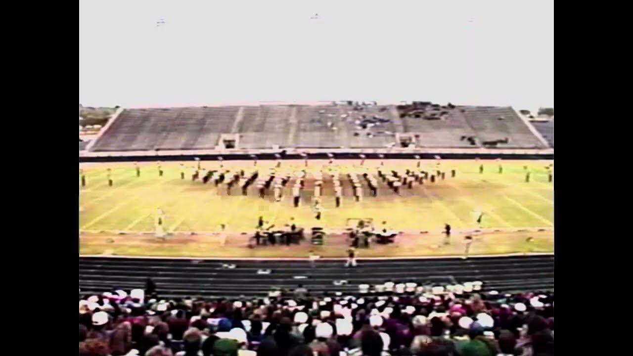 Mesquite: Poteet High School Band 1995 - UIL 4A State Marching Contest Prelims