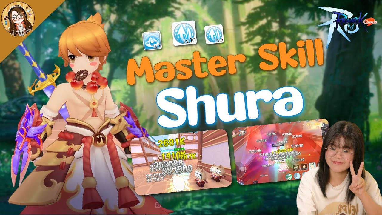 Ragnarok M: Classic | Shura Master Skill ลูกแก้วรุ้ง ปาบอลแรงขึ้นมากๆ (Eng Sub)