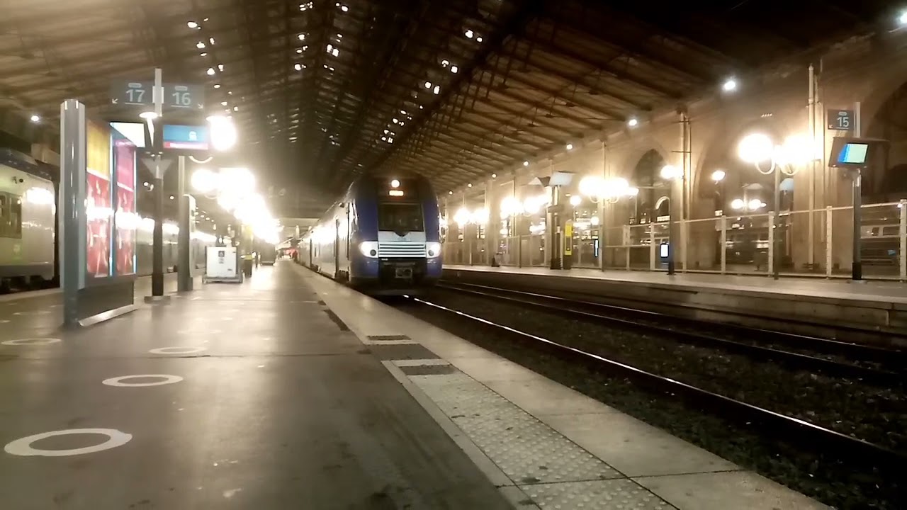 [Paris] Départ d'un TER HDF À Destination de Amiens à Paris Nord