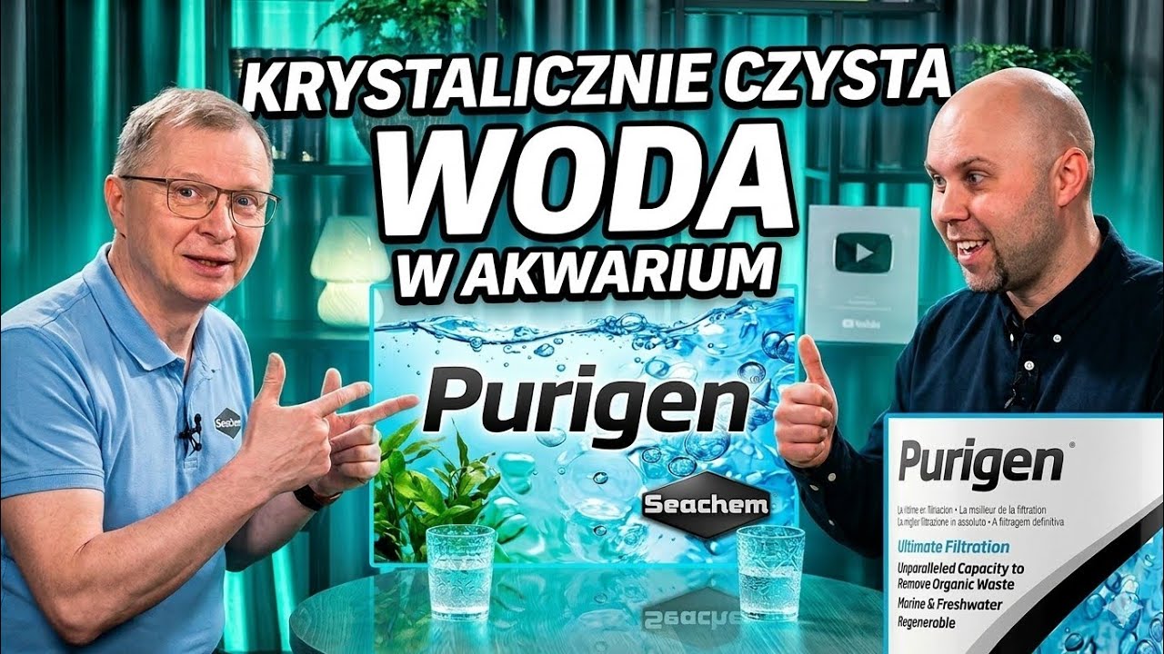 Jak uzyskać KRYSTALICZNIE CZYSTĄ WODĘ w akwarium? Poznaj sekret Seachem Purigen!