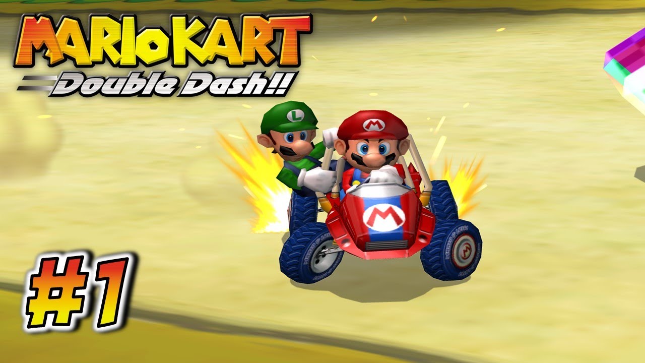 Mario Kart: Double Dash!! - Let's Play Part 1: Mushroom Cup 50cc