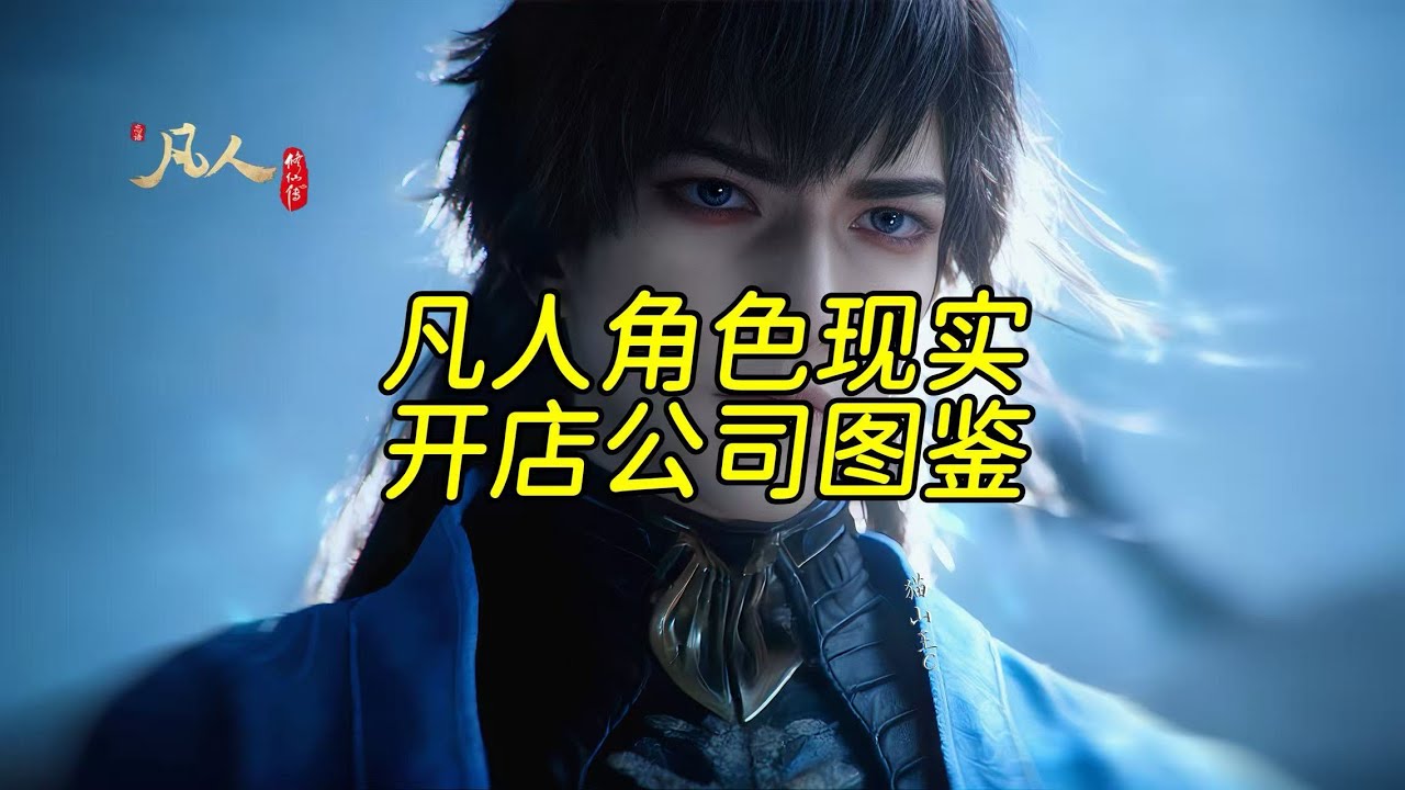 凡人道友现实开店图鉴，知道三个以上的是真道友！#凡人修仙传 #韩立 #极阴岛