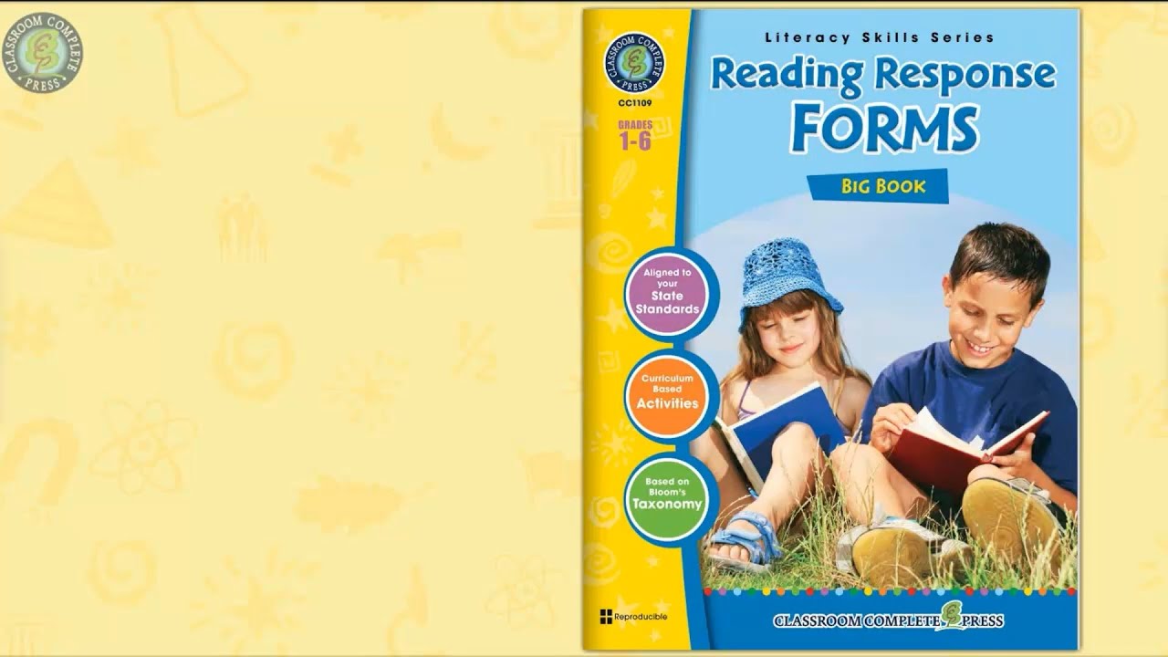 Reading Response Forms BIG BOOK Gr. 1-6