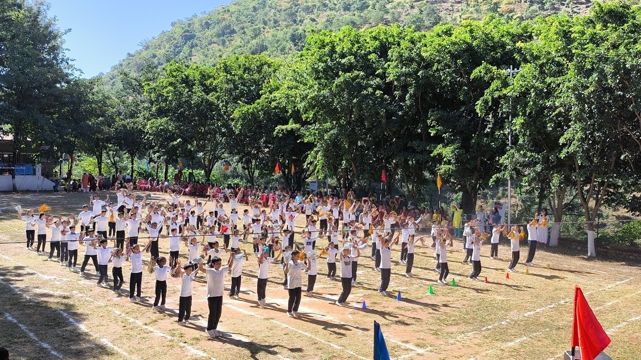 Zumba Drill | Annual Sports Day 2024-25 | DAV Public School NTPC Township Jamthal