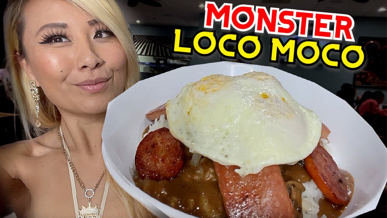 MONSTER LOCO MOCO at Aloha Island in Las Vegas, NV!! #RainaisCrazy