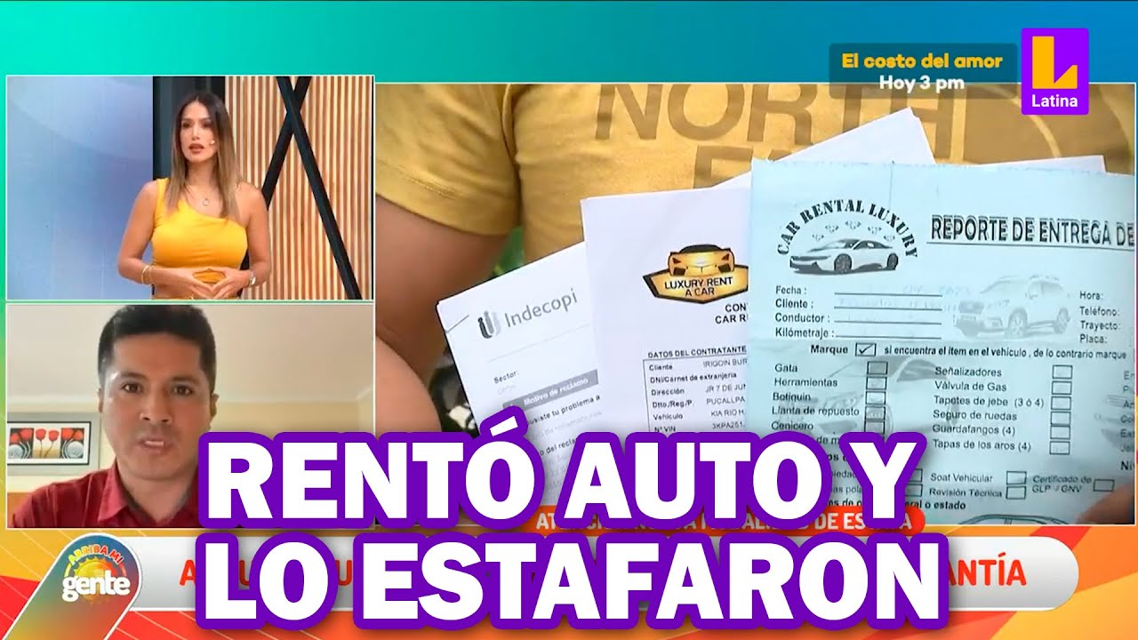 Alquiló auto por solo un día y se niegan a devolverle 6 mil de garantía | Arriba mi Gente