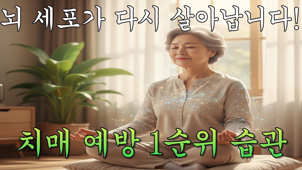 매일 아침, 치매 걱정 덜어주는 뇌 깨우기 명상🌿