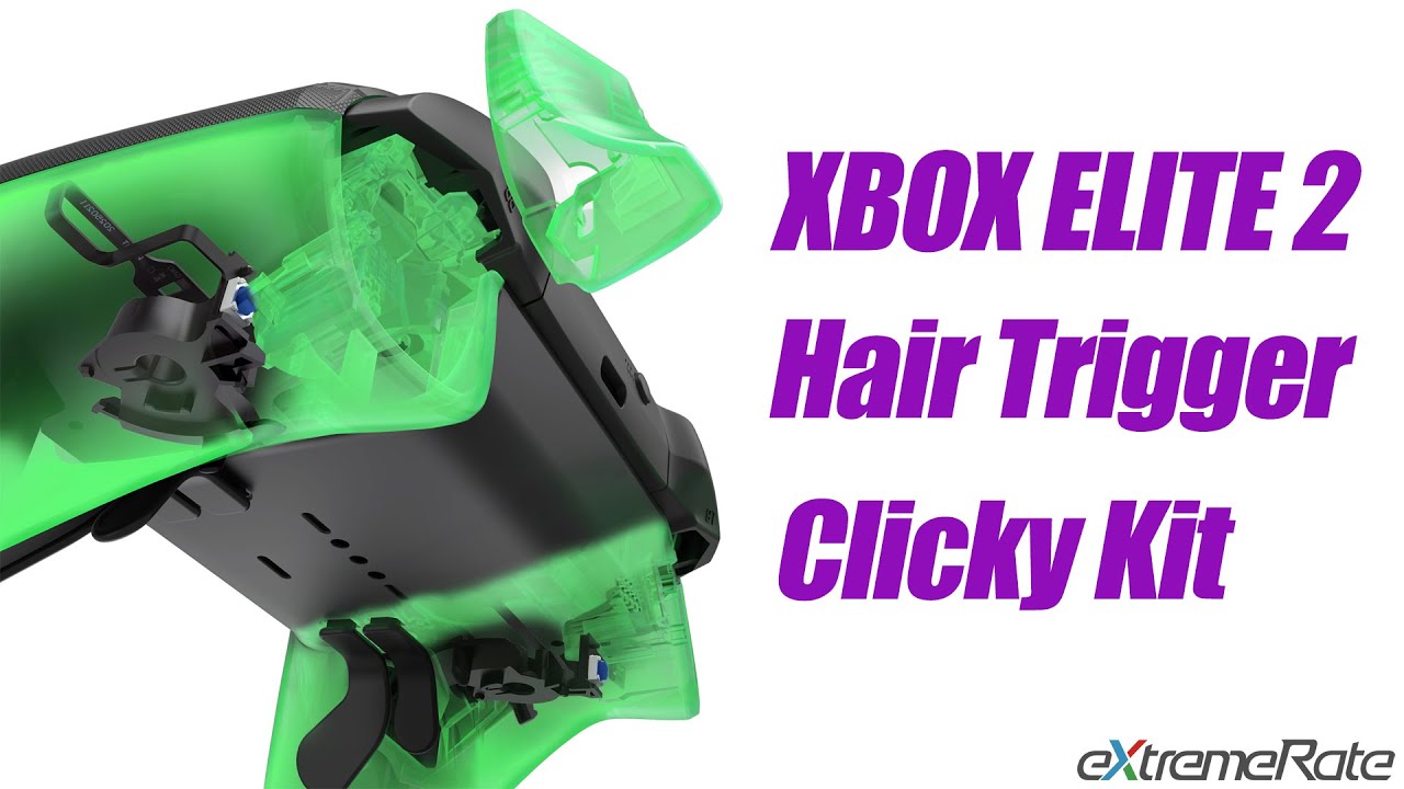 How to Install Xbox Elite 2 Controller Hair Trigger Clicky Kit - eXtremeRate