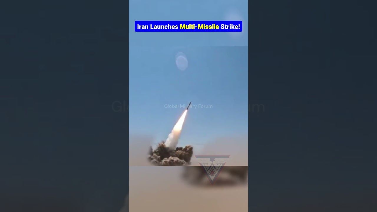 IRGC Fires Fattah And Shaheds