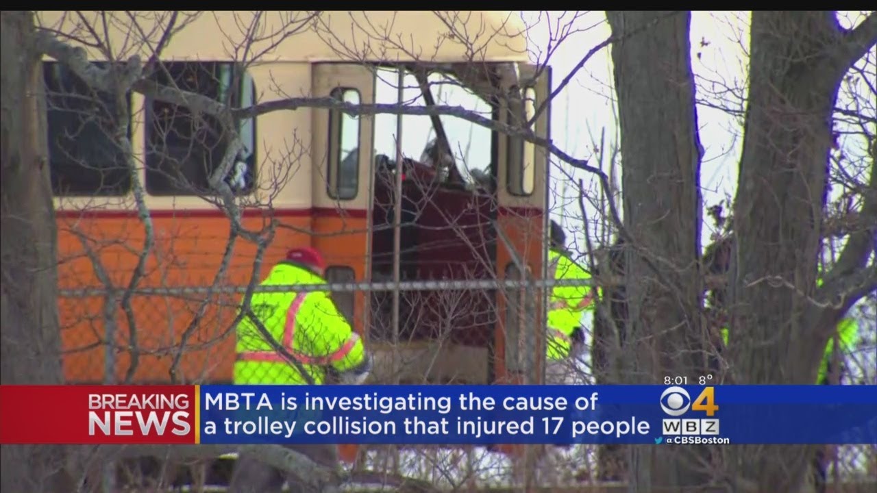 17 Injured In MBTA Trolley Crash