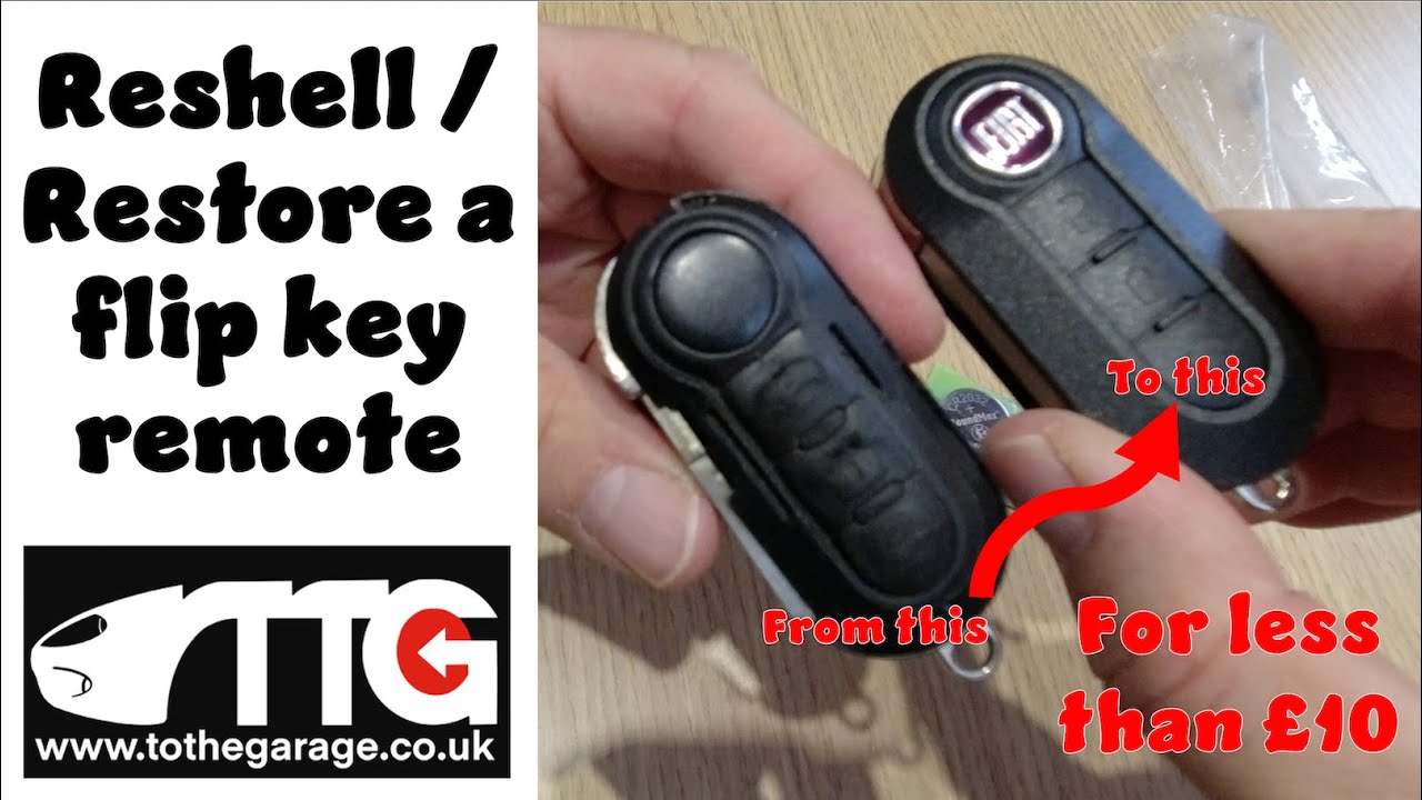 Restore or reshell a Fiat Ducato / Ram Promaster, Stelantis car flip key remote, for under a tenner!