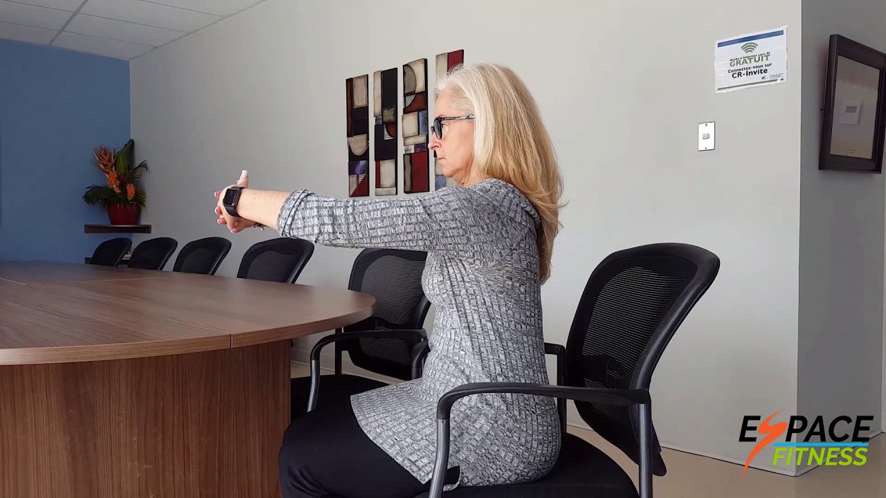 Capsules Espace Fitness- &Eacute;tirements au bureau