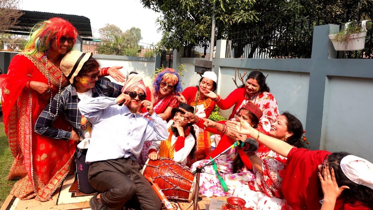 पति पत्नी की बेहद ठुमके दार होली💃बालमा देखूं मैं तेरा मिजाज💃