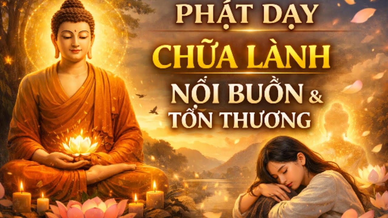 Phật Dạy Cách Chữa Lành Nỗi Buồn Và Tổn Thương .Nghe Là Thấy Nhẹ Lòng Ngay !