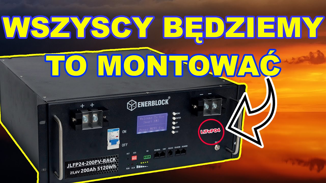 ENERBLOCK - Magazyn Energii o wyjątkowej żywotności ponad 20 lat.