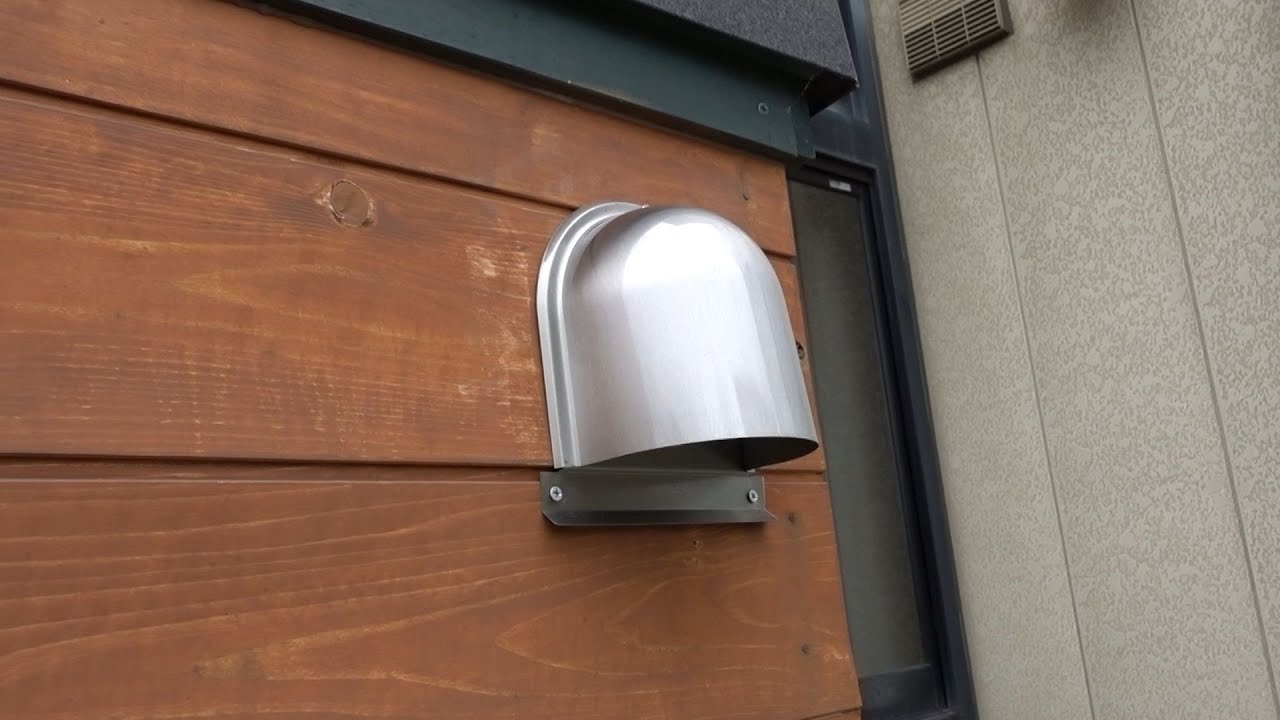 バイク小屋に換気扇を付ける