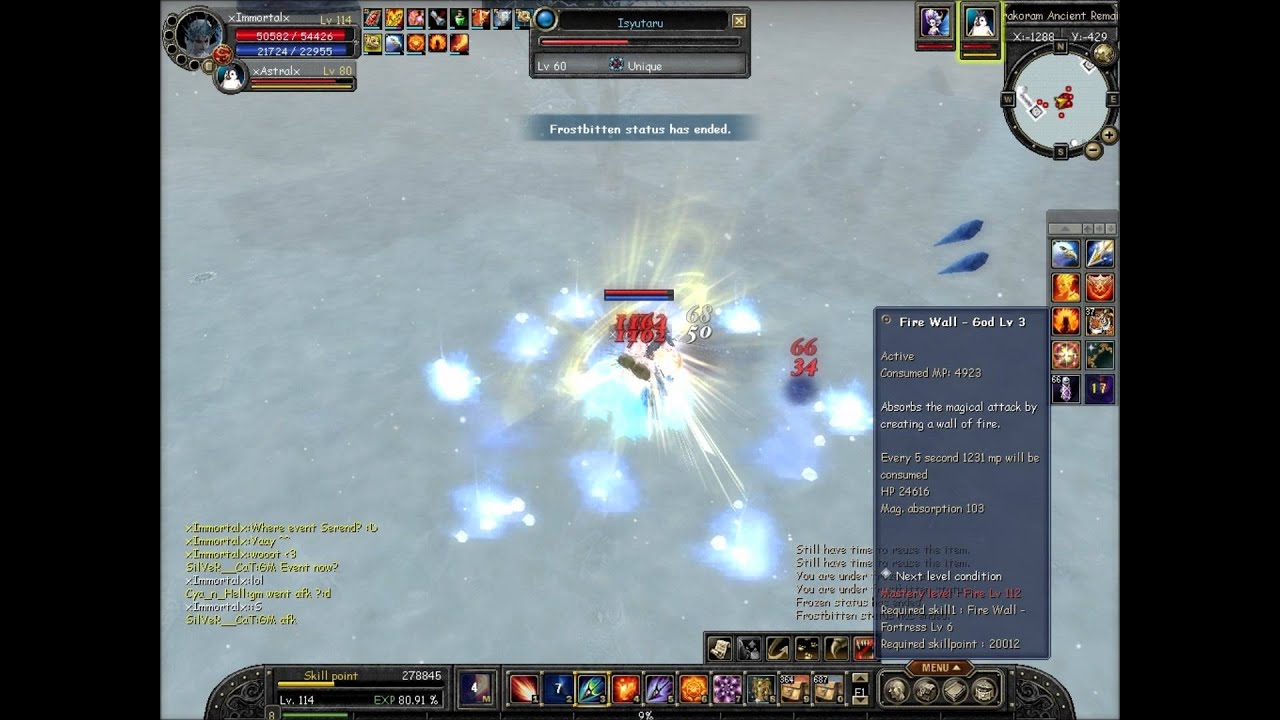 EuroSRO - xImmortalx killed Isy 1x