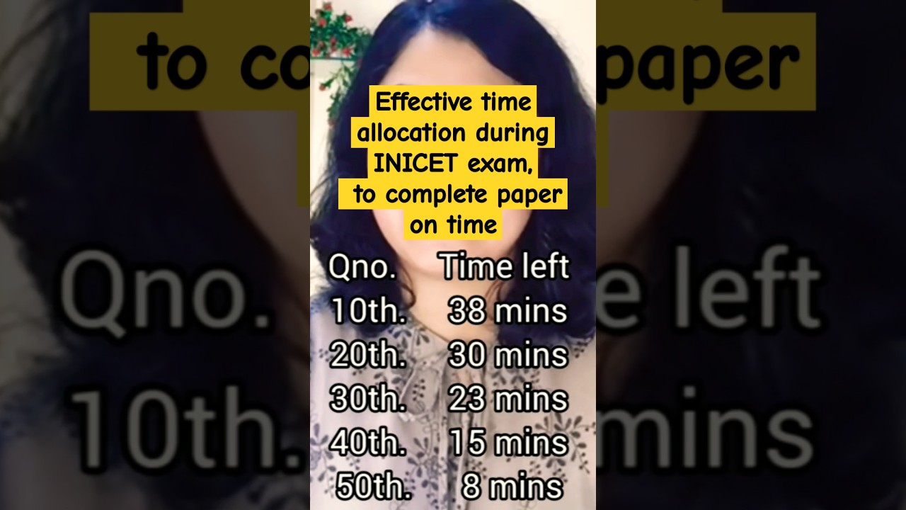 Effective time management strategy during INICET exam. Beat the clock #inicet #inicet2024 #examtips
