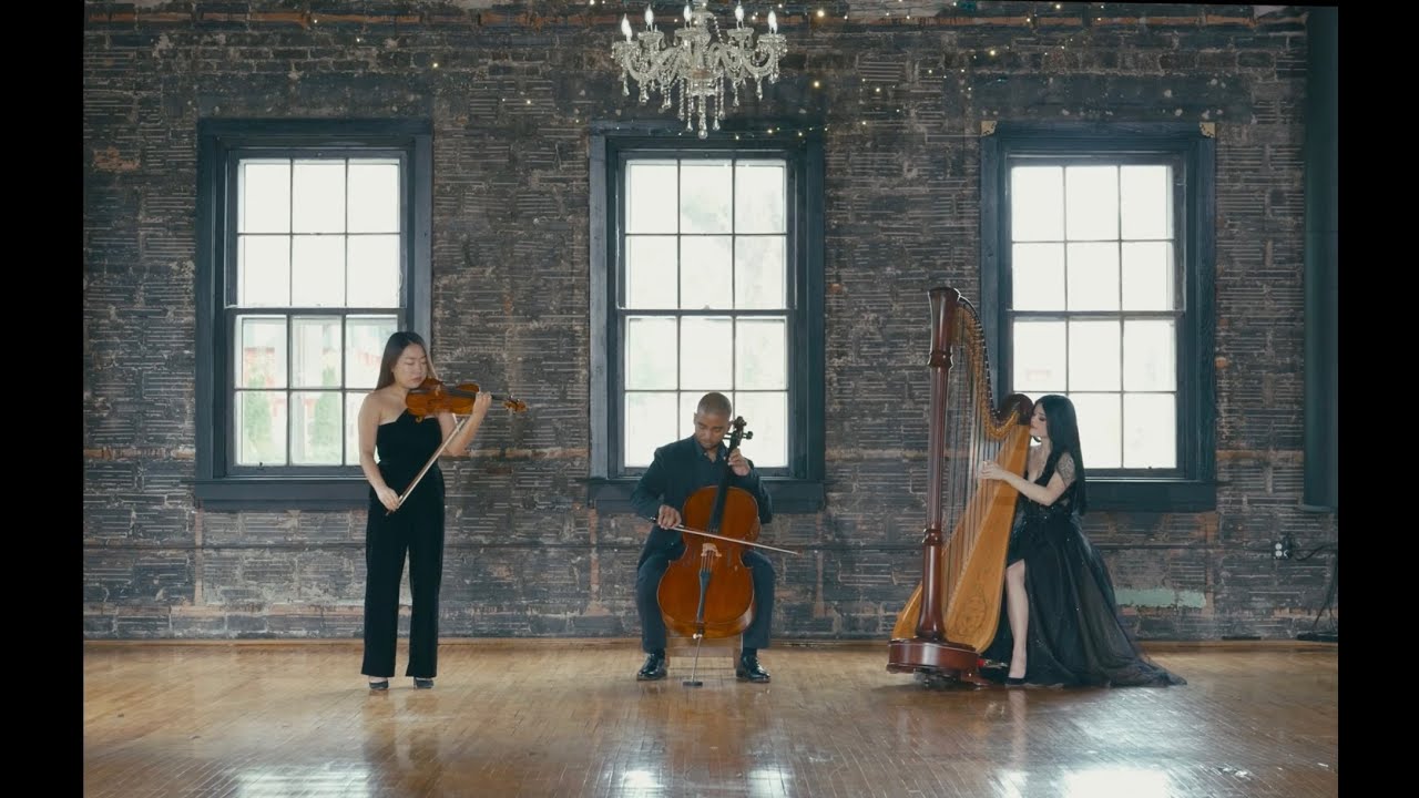 Turning Page- Harp, Violin, and Cello Trio