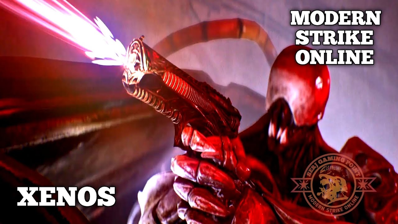 Modern Strike online | Xenos Pistol +40 | Chance of 2× Damage 50% | Powerful Weapon 😱🔥💥