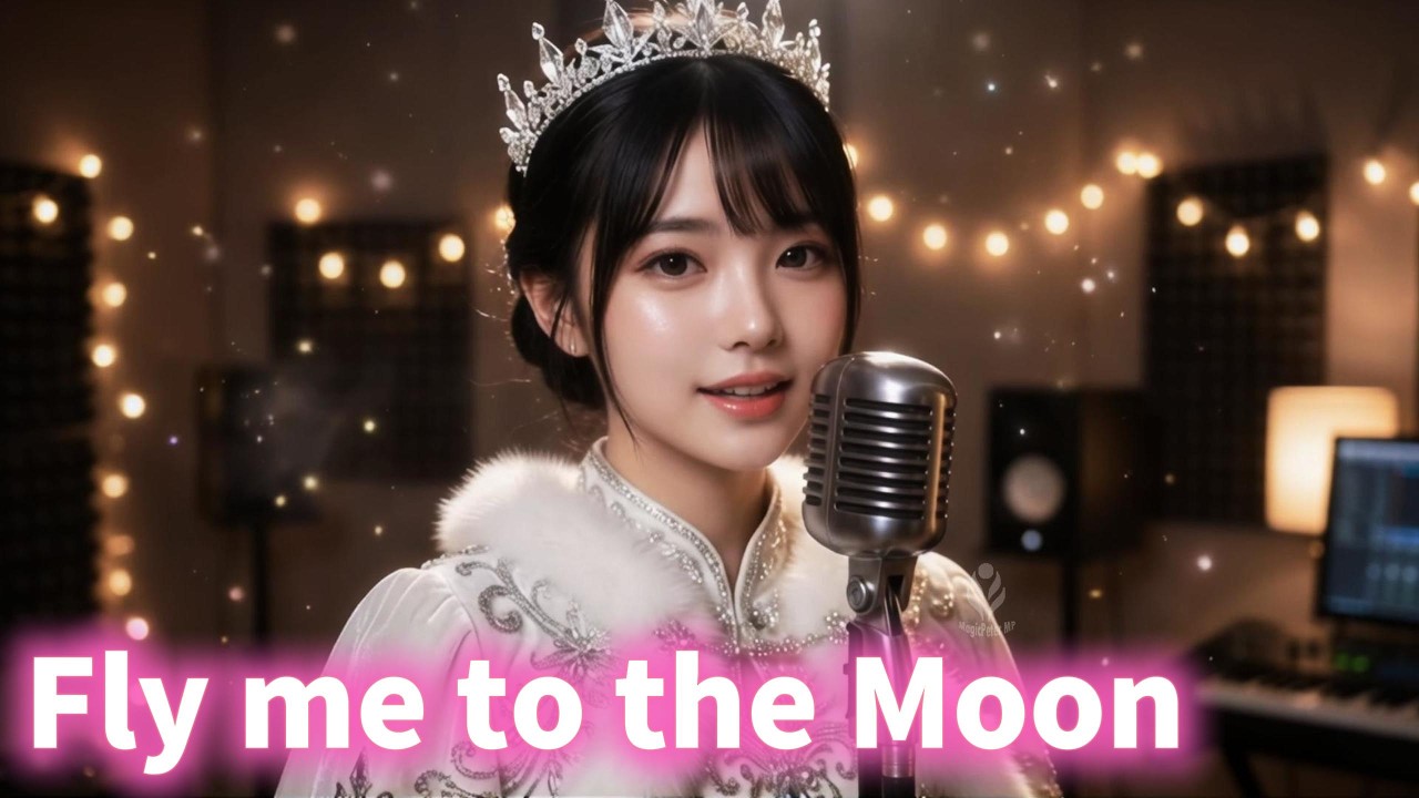 Fly me to the Moon cover by Fay Nyx #FlyMeToTheMoon #faynyx #aimusic #coversong #magicalmelody