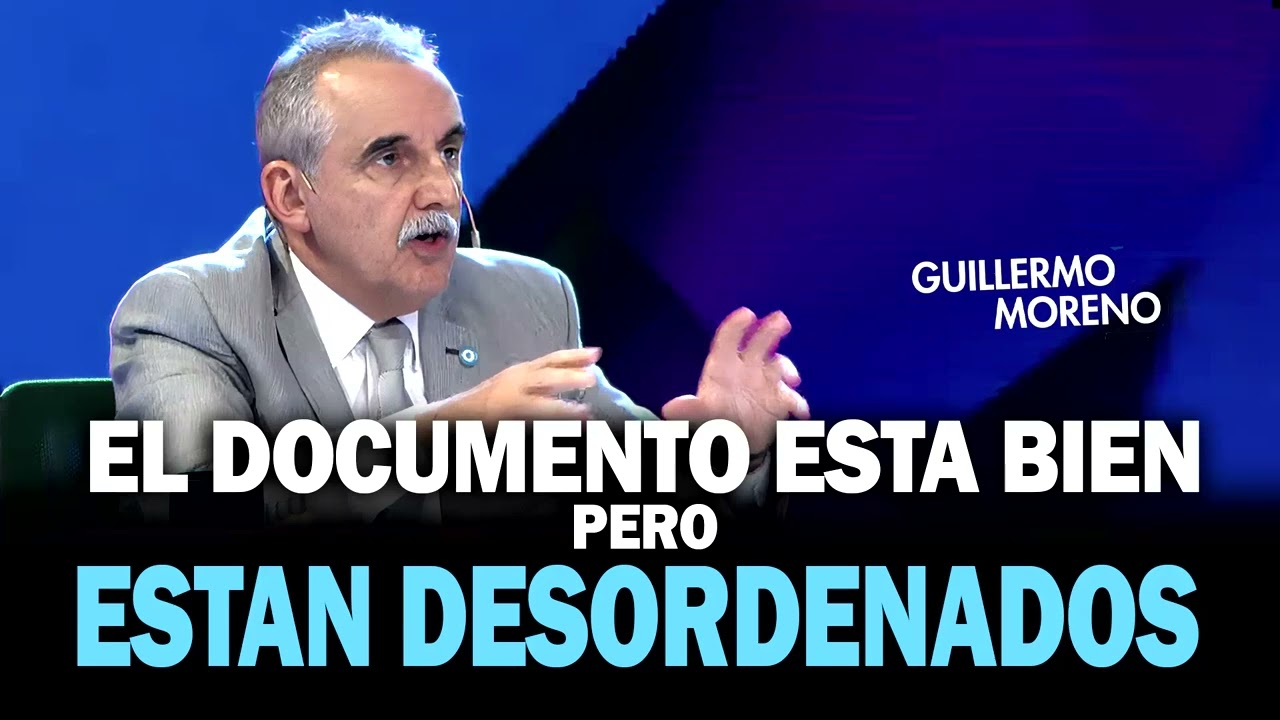 Guillermo Moreno en Radio Ciudad de Nogoyá 11/3/26