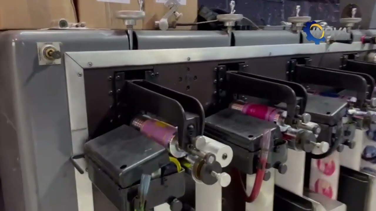 Máquina Flexográfica 4 cores - Etiquetas e Rótulos