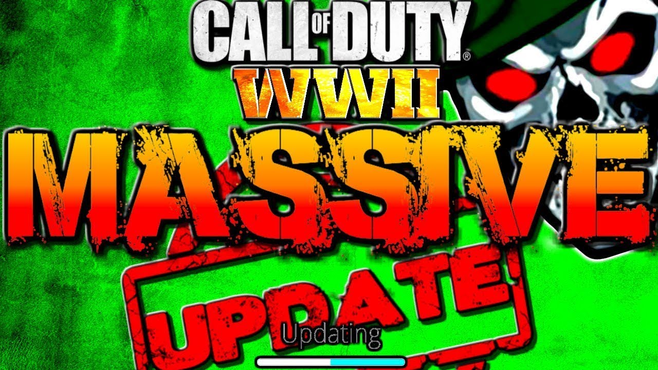 NEW COD WW2 PATCH NOTES 1.08 - HUGE WEAPON CHANGES CALL OF DUTY WW2 FG42 NERF, MP40 BUFF UPDATE!