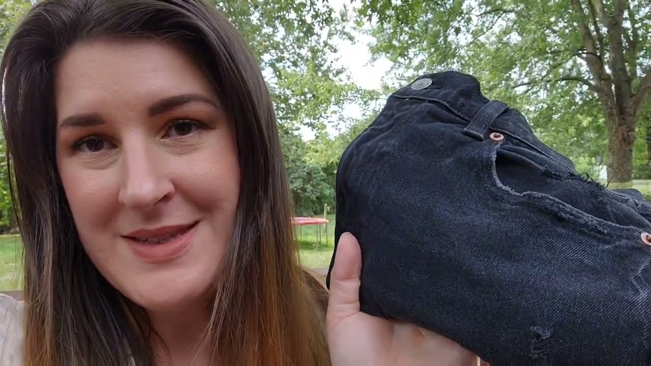 vlog day | AE mom-jean try on | GRWM | quilting