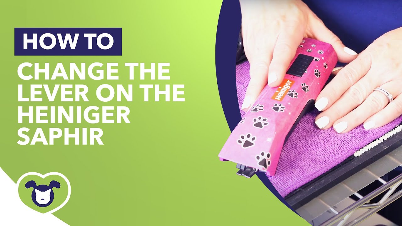 How to Change the Lever on Your Heiniger Saphir