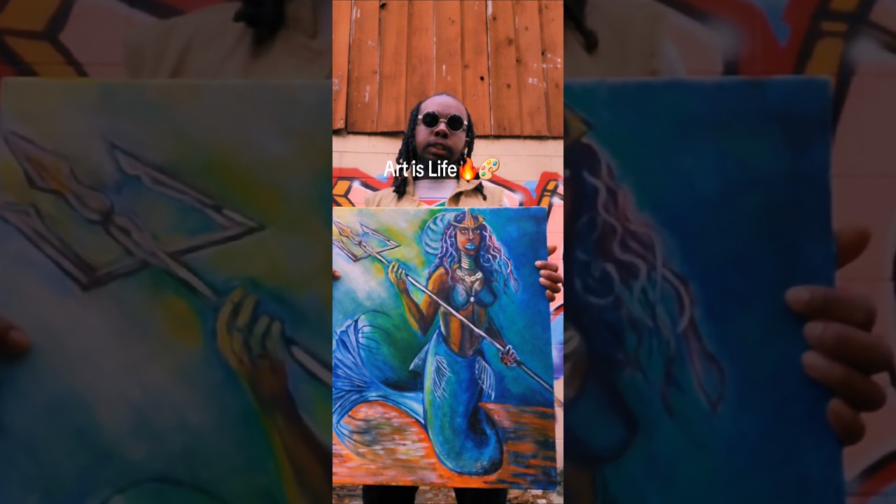 Follow Your Passion!!! #art #motivateyourself #colormixing #dopeblackart #blackarts #mythical